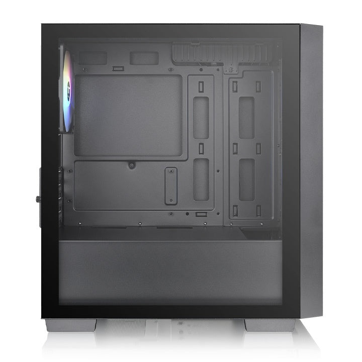 Gabinete Thermaltake Versa H16 TG ARGB Micro Tower Negro m-ATX 3xVentiladores CA-1Y8-00S1WN-02