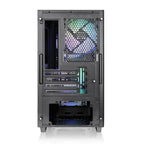 Gabinete Thermaltake Versa H16 TG ARGB Micro Tower Negro m-ATX 3xVentiladores CA-1Y8-00S1WN-02