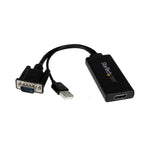 Adaptador VGA a HDMI con Audio y Alimentacion USB - Convertidor VGA a HDMI Portatil 1080P - Startech.Com Mod. VGA2HDU