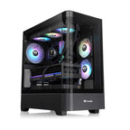 Gabinete Thermaltake View 290 TG ARGB Mid Tower Negro 3xVentiladores 120mm ATX CA-11G-00M1WN-00
