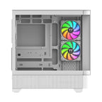 Gabinete Thermaltake View 290 TG ARGB Mid Tower Snow Blanco 3xVentiladores 120mm ATX CA-11G-00M6WN-00