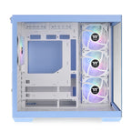 Gabinete Thermaltake View 380 TG ARGB Mid Tower Hydrangea Azul 4xVentiladores 120mm ATX CA-1Z2-00M1WN-00 Hidden-Connector Motherboards from ASUS MSI GIGABYTE