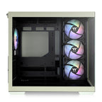 Gabinete Thermaltake View 380 TG ARGB Mid Tower Matcha Verde 4xVentiladores 120mm ATX CA-1Z2-00M1WN-00 Hidden-Connector Motherboards from ASUS MSI GIGABYTE
