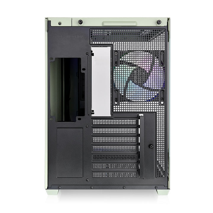 Gabinete Thermaltake View 380 TG ARGB Mid Tower Matcha Verde 4xVentiladores 120mm ATX CA-1Z2-00M1WN-00 Hidden-Connector Motherboards from ASUS MSI GIGABYTE
