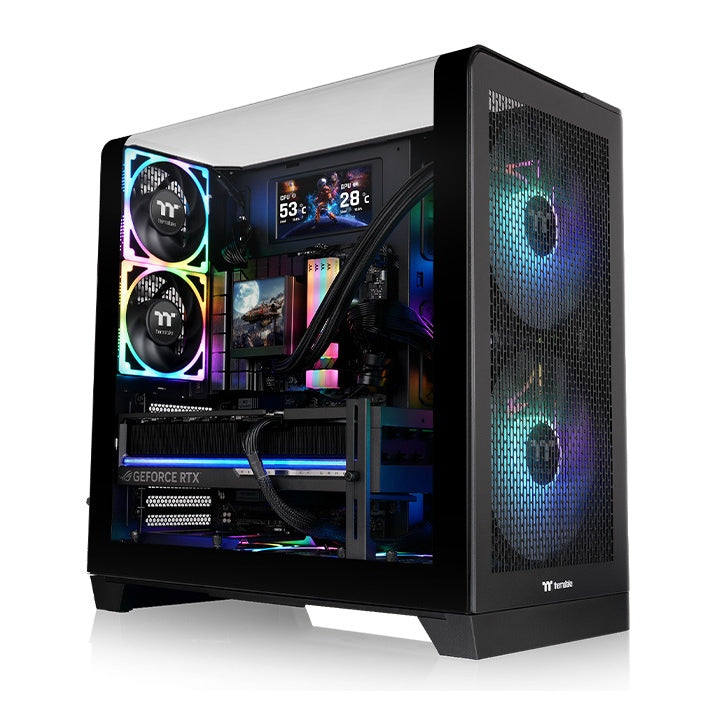 Gabinete Thermaltake View 390 Air Mid Tower Negro ATX CA-11F-00M1WN-00