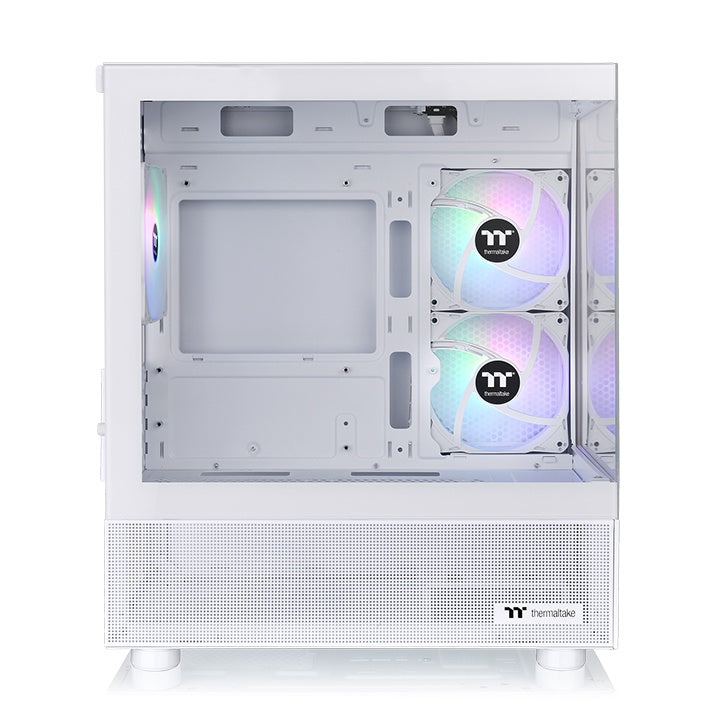 Gabinete Thermaltake View 170 TG ARGB Micro Chasis Snow Blanco 3xVentiladores 120mm M-ATX CA-1Z4-00M6WN-00