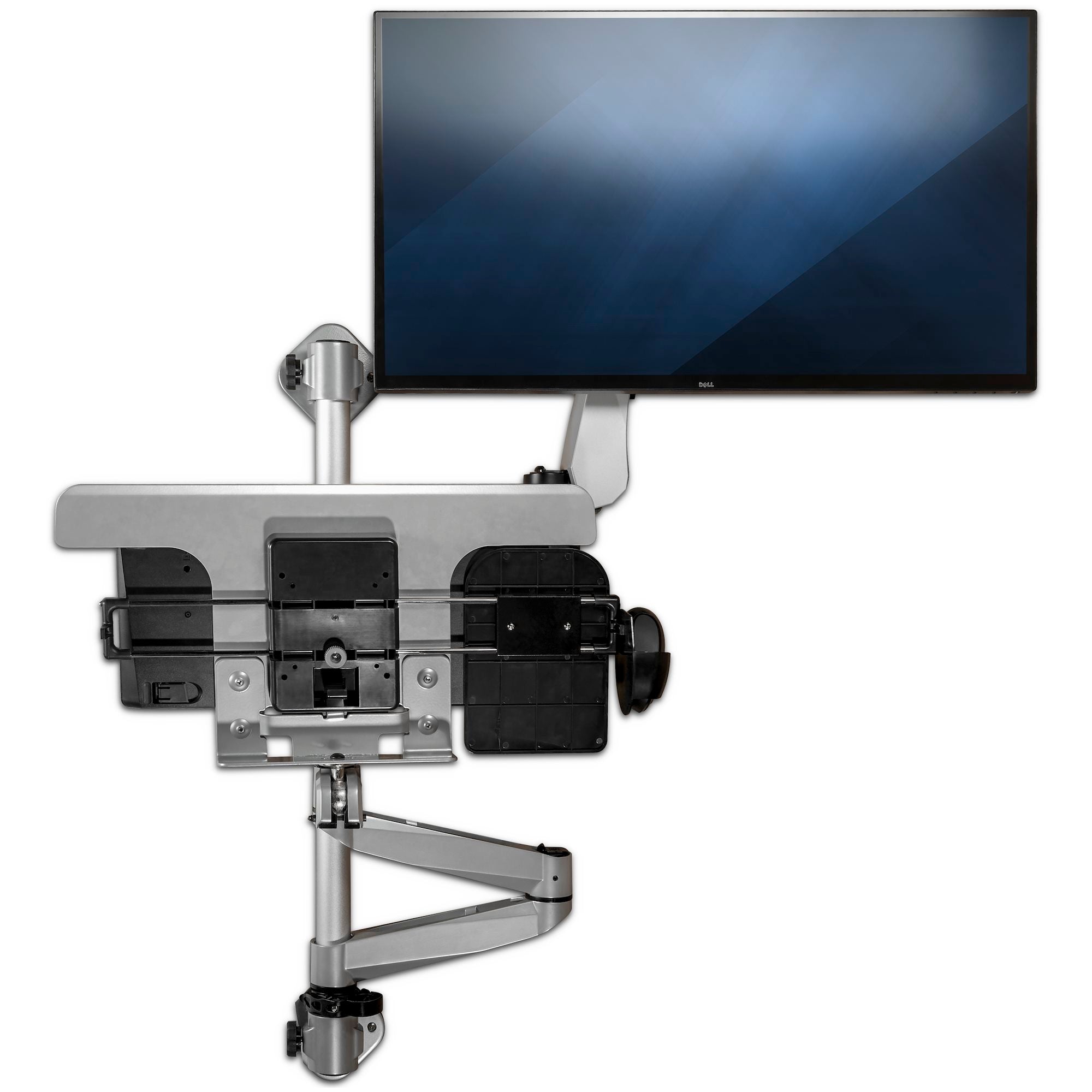 Estacion de Trabajo de Montaje en Pared con Brazo Articulado para Pantalla de 34"