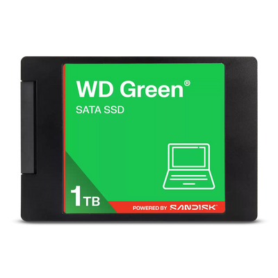 SSD 2.5 1TB Western Digital Green SATA III 7mm 3D Nand